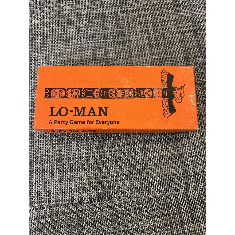 Vintage Sealed New LO-MAN No 12 "Party Game for Everyone" Totem Pole crisloid